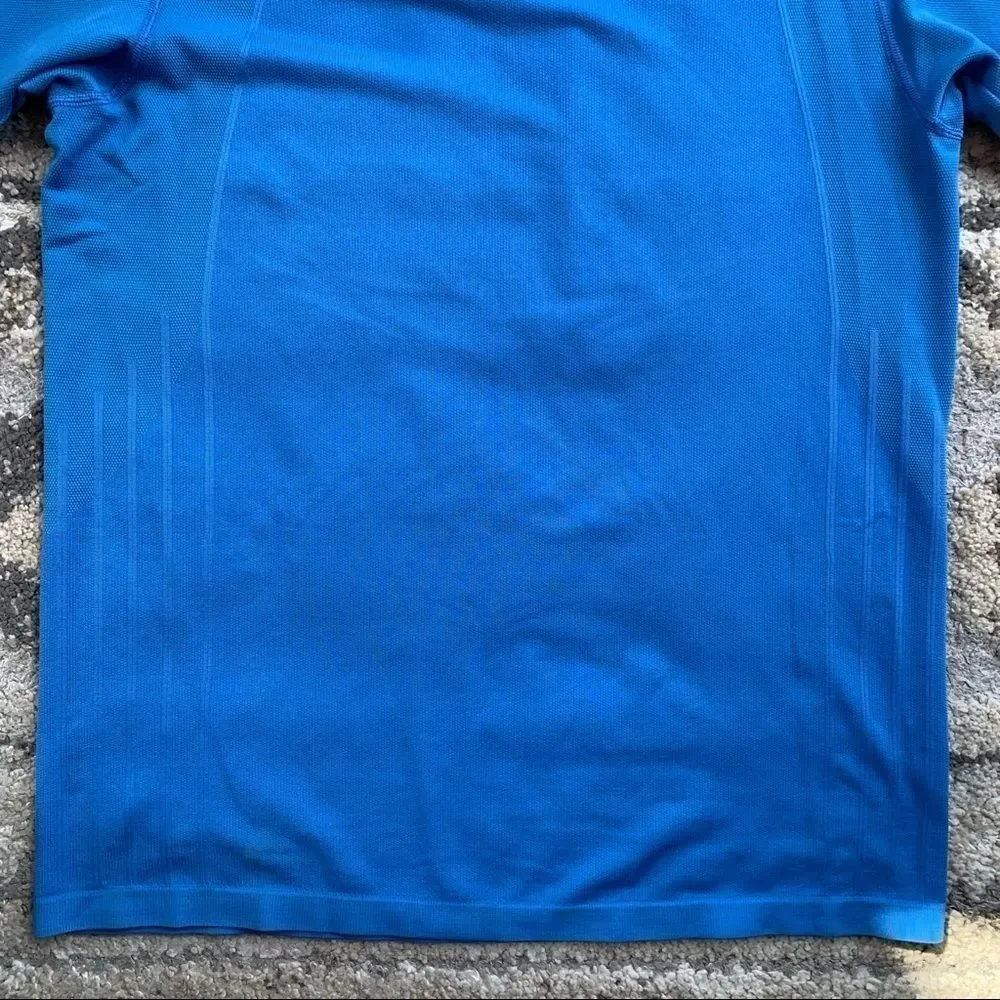 Nike Fit Dry Carolina Blue Vented Short Sleeve Shirt Large